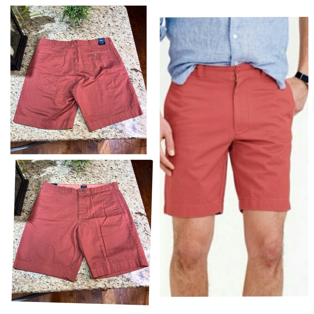 J. Crew Gramercy Shorts in Old Red 34W